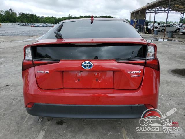 JTDKAMFU8M3132886 2021 TOYOTA PRIUS photo no. 6