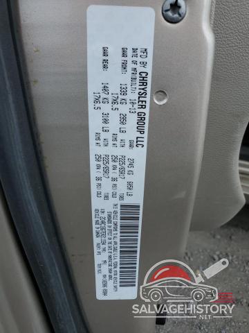 2C4RC1BG7ER211594 2014 CHRYSLER MINIVAN photo no. 14