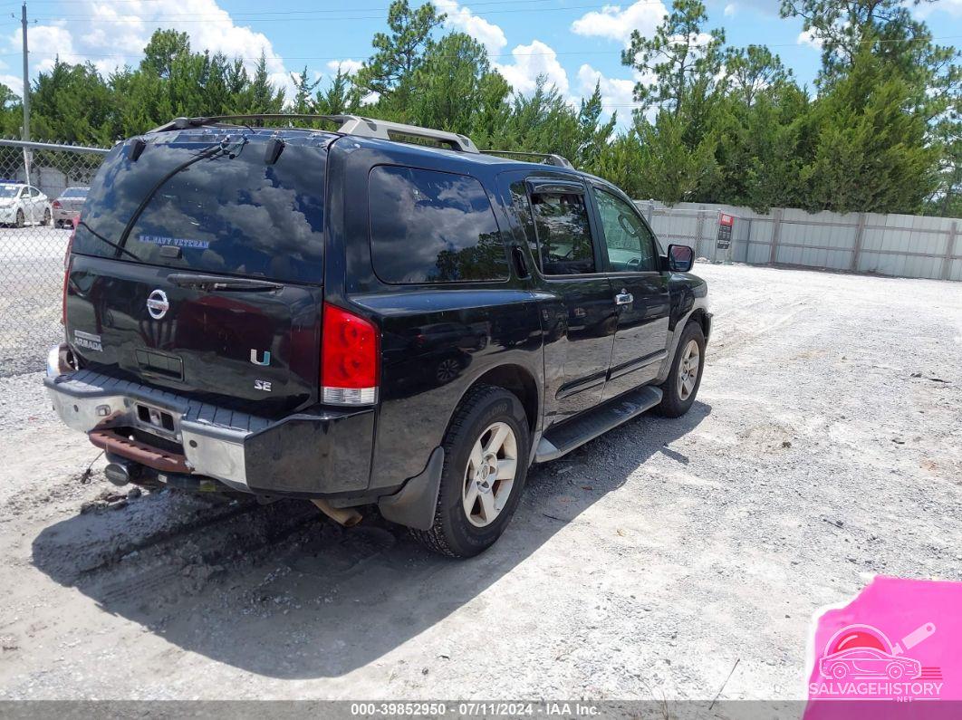 5N1AA08A24N736988 2004 NISSAN PATHFINDER ARMADA photo no. 4