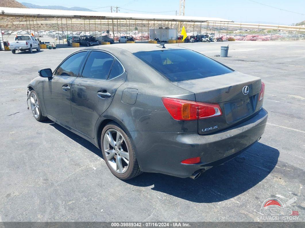 JTHBK262292087035 2009 LEXUS IS 250 photo no. 3