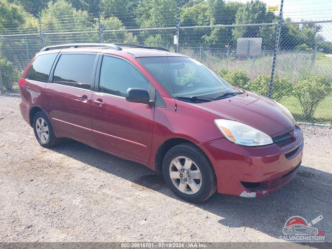 5TDZA23C64S143804 2004 TOYOTA SIENNA photo no. 6
