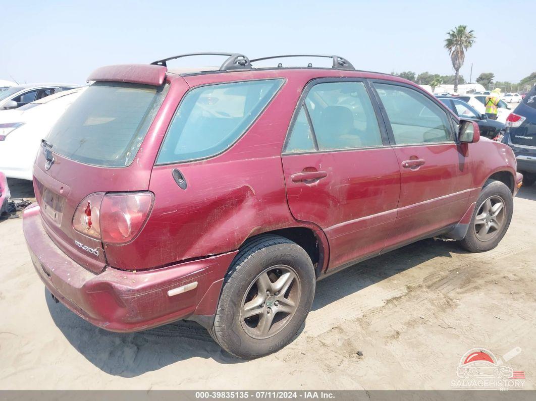 JT6HF10U3X0079367 1999 LEXUS RX photo no. 4