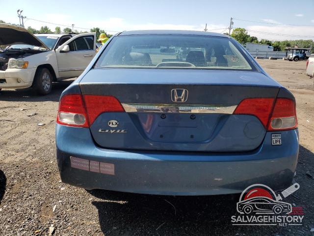 2HGFA16859H336120 2009 HONDA CIVIC photo no. 6