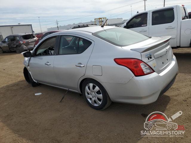 3N1CN7AP7KL873658 2019 NISSAN VERSA photo no. 2