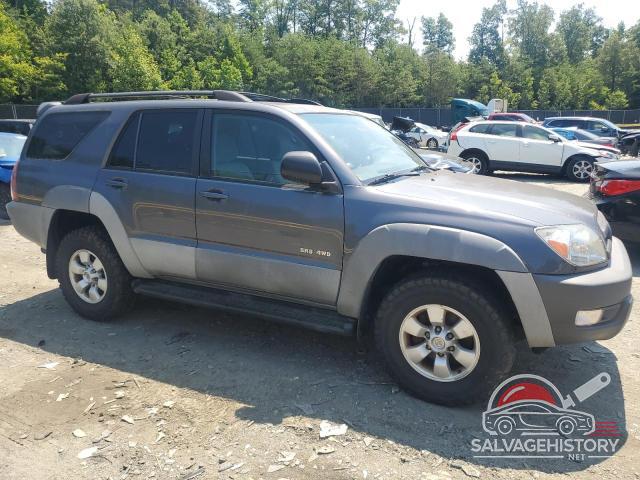 JTEBT14R130003455 2003 TOYOTA 4RUNNER photo no. 4
