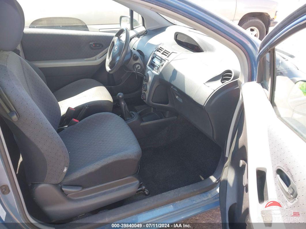 JTDJT4K31A5321771 2010 TOYOTA YARIS photo no. 5