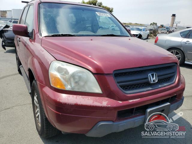 2HKYF18525H546235 2005 HONDA PILOT photo no. 4