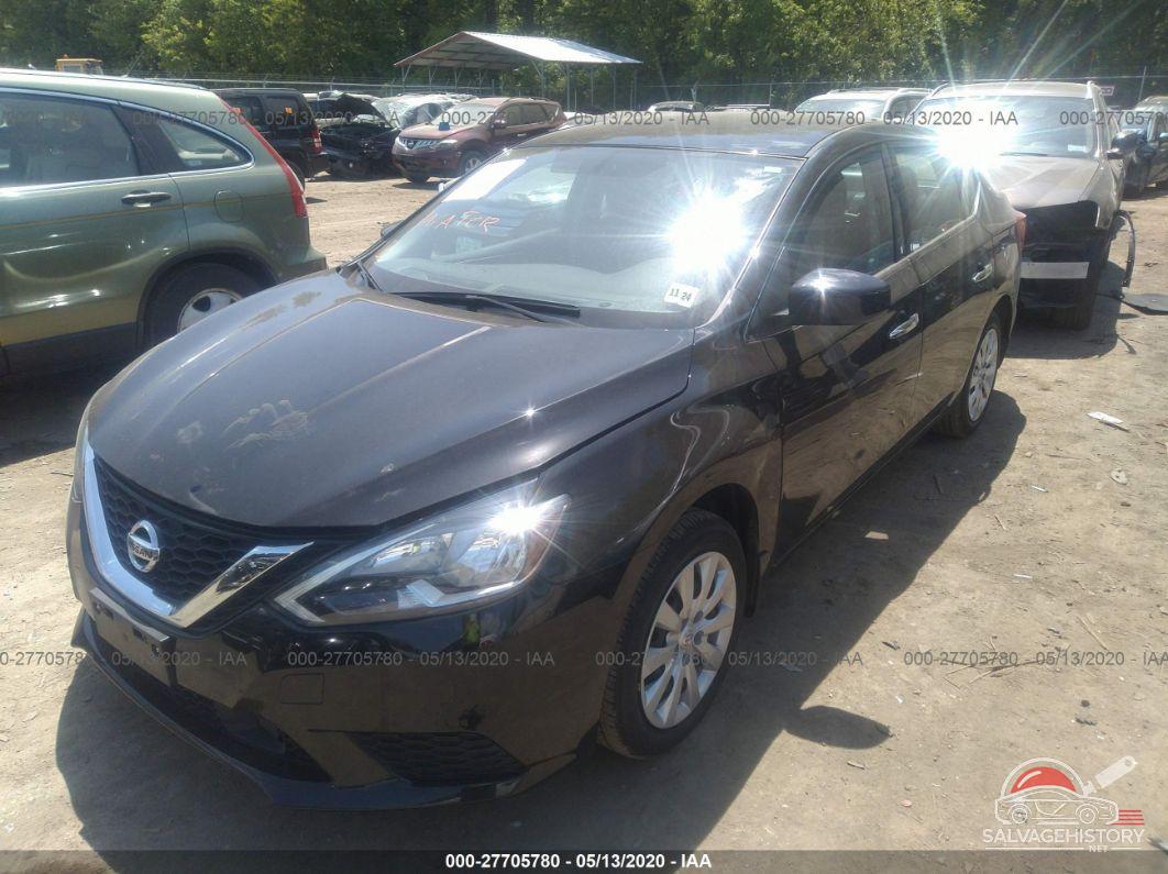 3N1AB7AP2KY336876 2019 NISSAN SENTRA photo no. 2