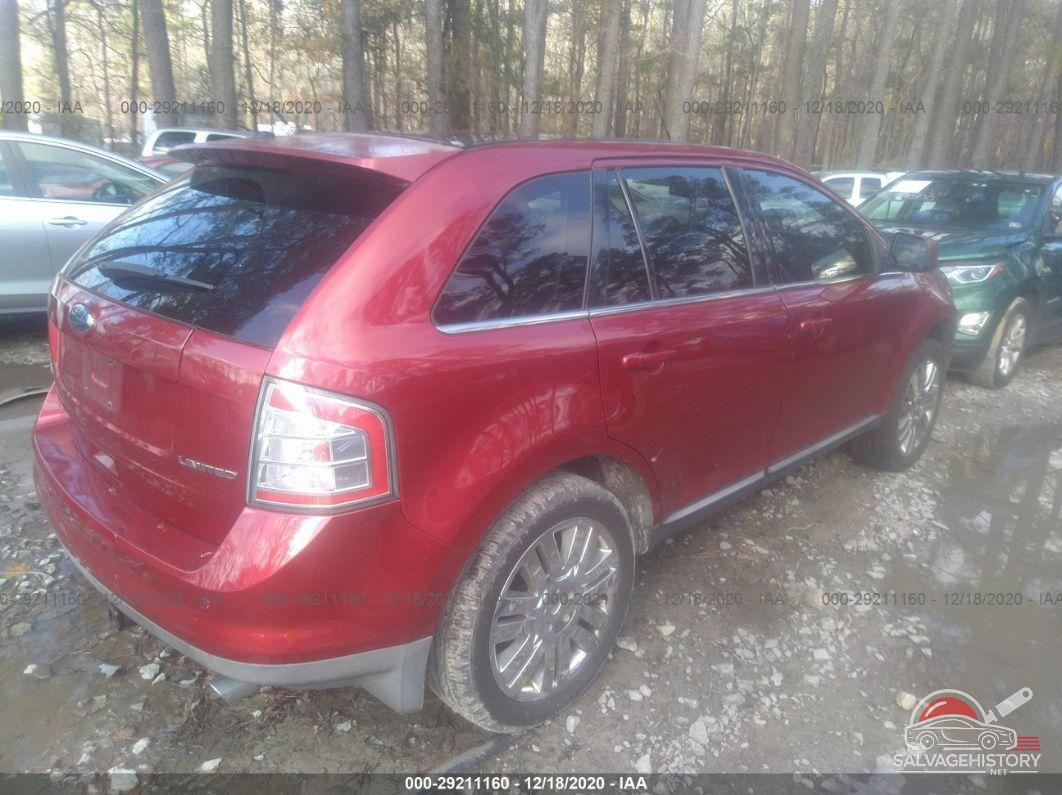 2FMDK39CX8BB20677 2008 FORD EDGE photo no. 4
