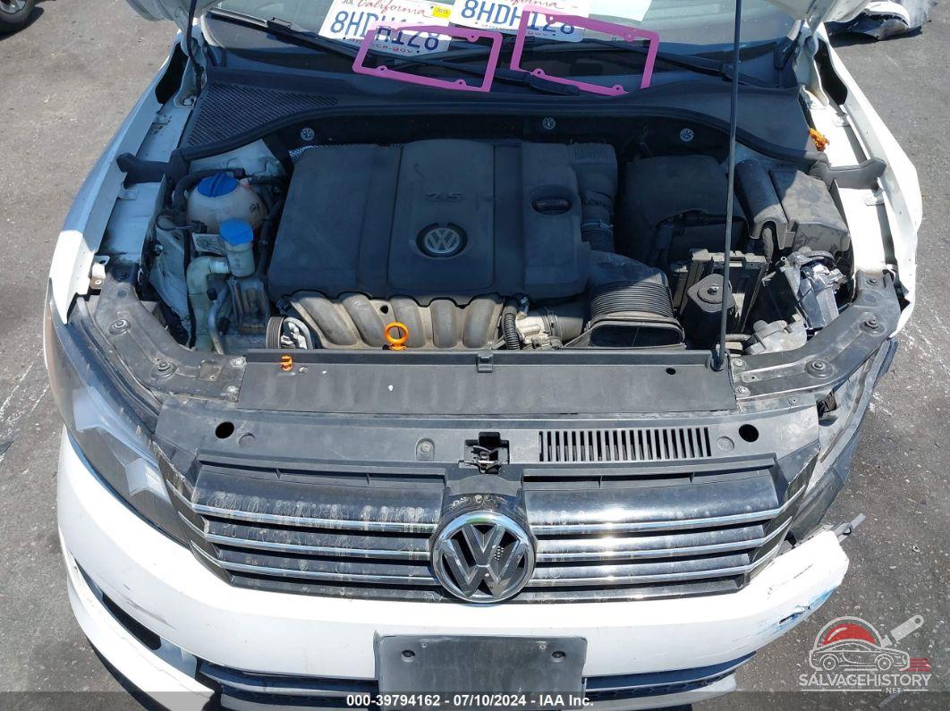 1VWBP7A30CC107829 2012 VOLKSWAGEN PASSAT photo no. 10