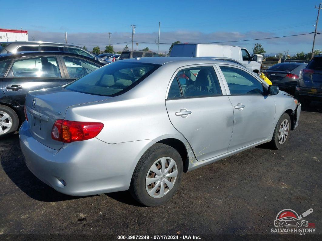 JTDBL40E599067043 2009 TOYOTA COROLLA photo no. 4