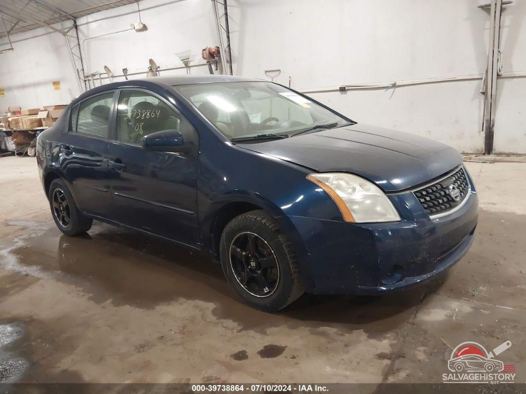 3N1AB61E48L635302 2008 NISSAN SENTRA photo no. 1