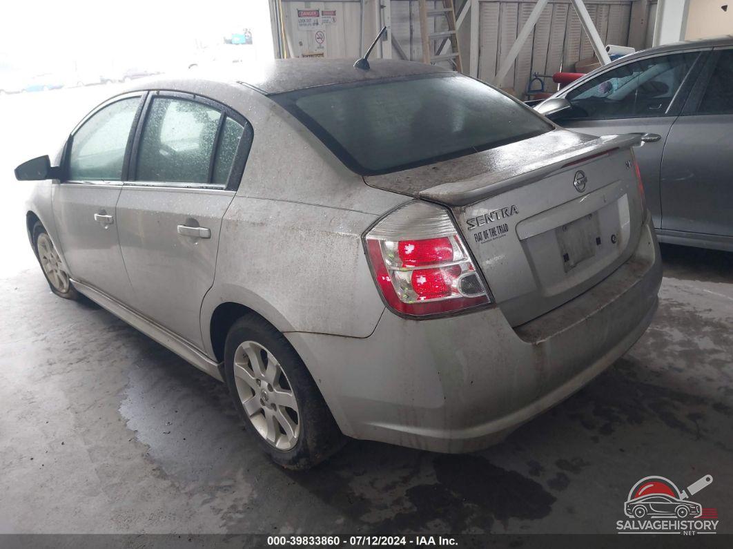 3N1AB6AP0CL639633 2012 NISSAN SENTRA photo no. 3