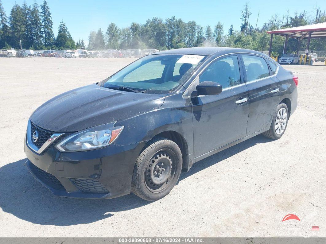 3N1AB7AP0GY232555 2016 NISSAN SENTRA photo no. 2