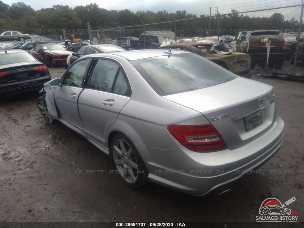WDDGF8AB4EA967133 2014 MERCEDES-BENZ C-CLASS photo no. 3