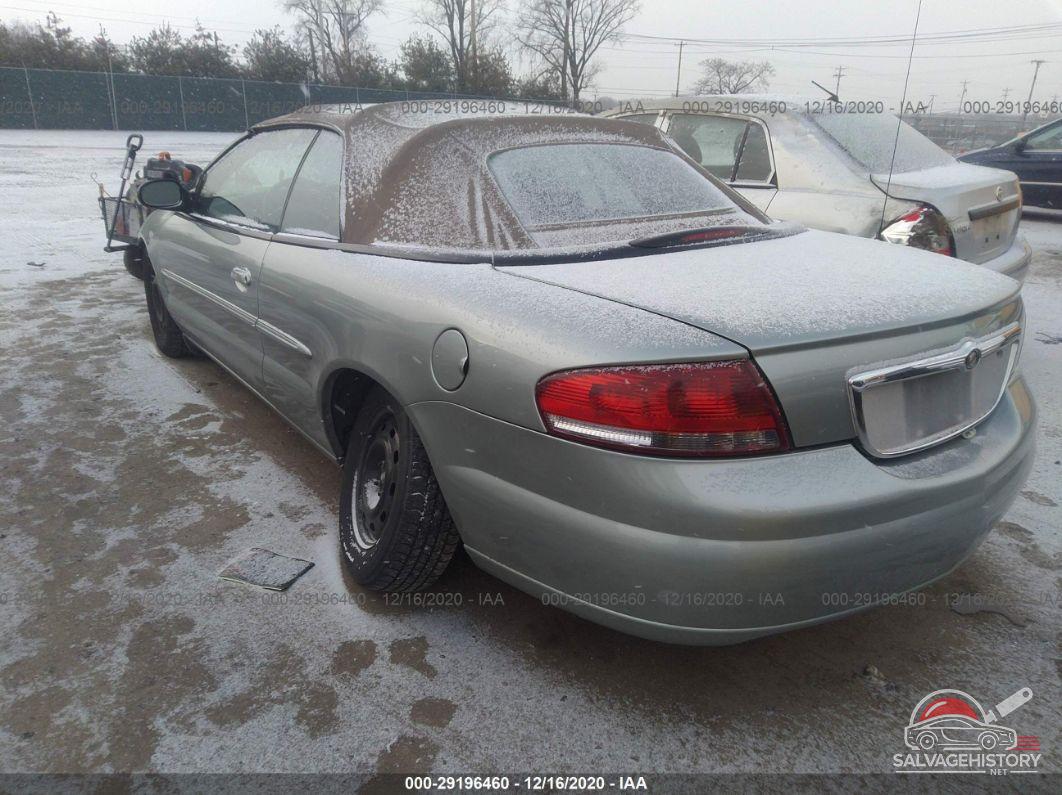 1C3EL45X85N692856 2005 CHRYSLER SEBRING CONV photo no. 3