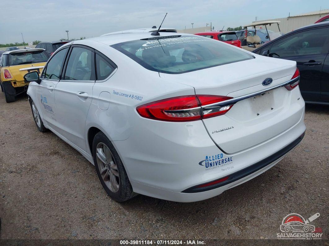 3FA6P0H76JR163153 2018 FORD FUSION photo no. 3