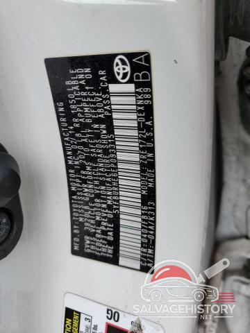 5YFBURHE6EP093315 2014 TOYOTA COROLLA photo no. 12