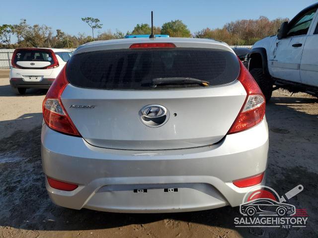 KMHCT5AEXFU222263 2015 HYUNDAI ACCENT photo no. 6