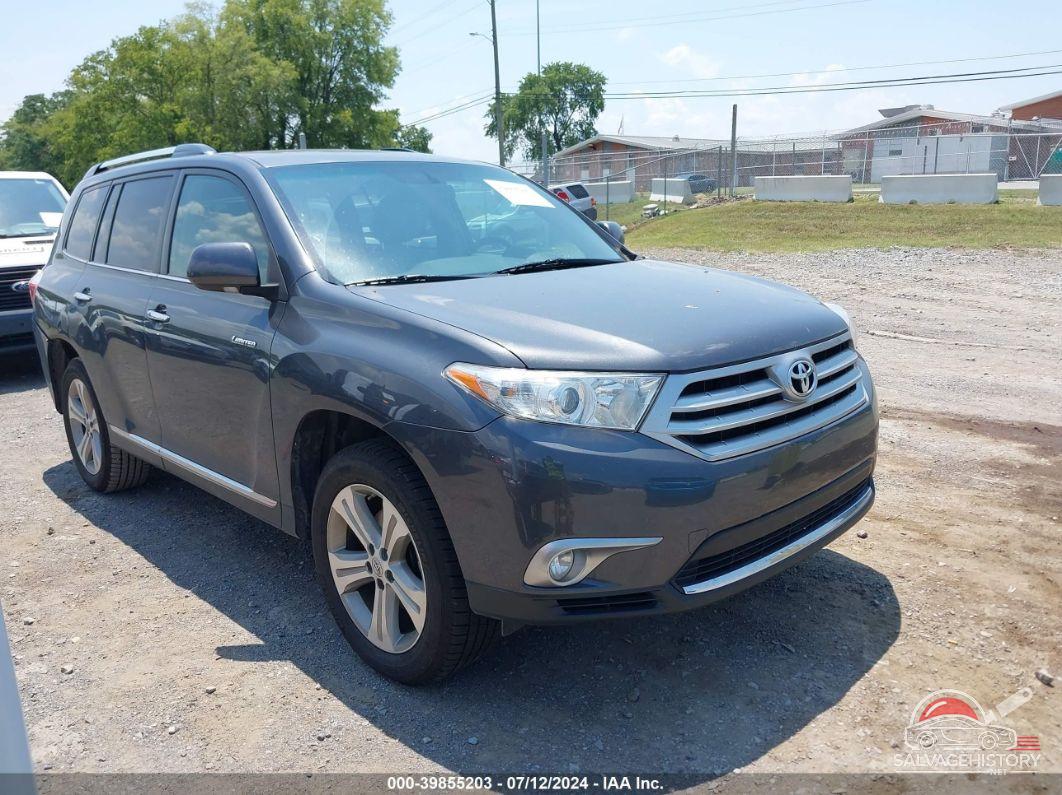 5TDYK3EH9CS076234 2012 TOYOTA HIGHLANDER photo no. 5