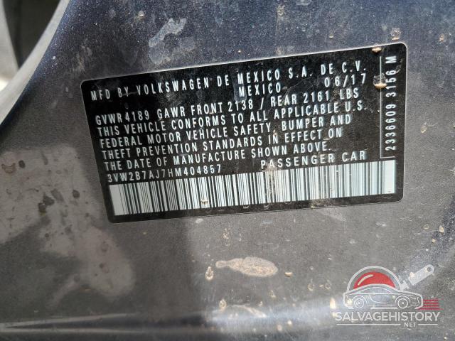 3VW2B7AJ7HM404857 2017 VOLKSWAGEN JETTA photo no. 13