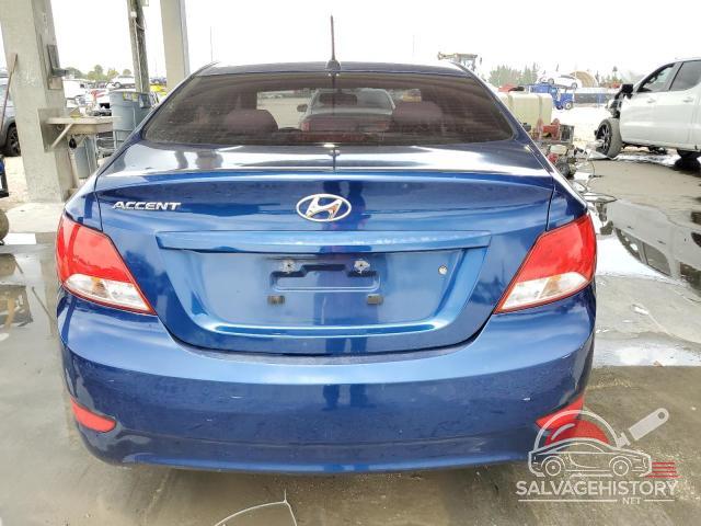 KMHCT4AE7HU286127 2017 HYUNDAI ACCENT photo no. 6