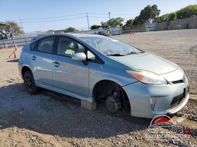 JTDKN3DU5D1732245 2013 TOYOTA PRIUS photo no. 4