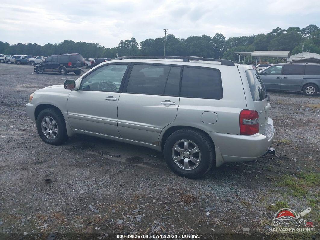 JTEDP21A540038714 2004 TOYOTA HIGHLANDER photo no. 3