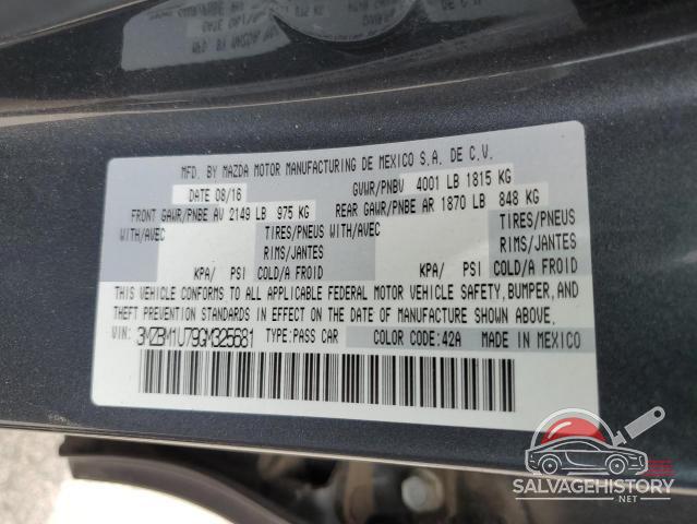 3MZBM1U79GM325681 2016 MAZDA 3 photo no. 12