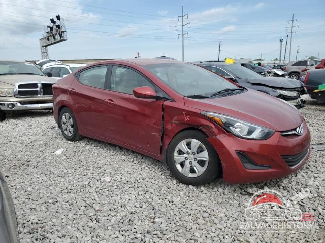 5NPDH4AE9GH796546 2016 HYUNDAI ELANTRA photo no. 4