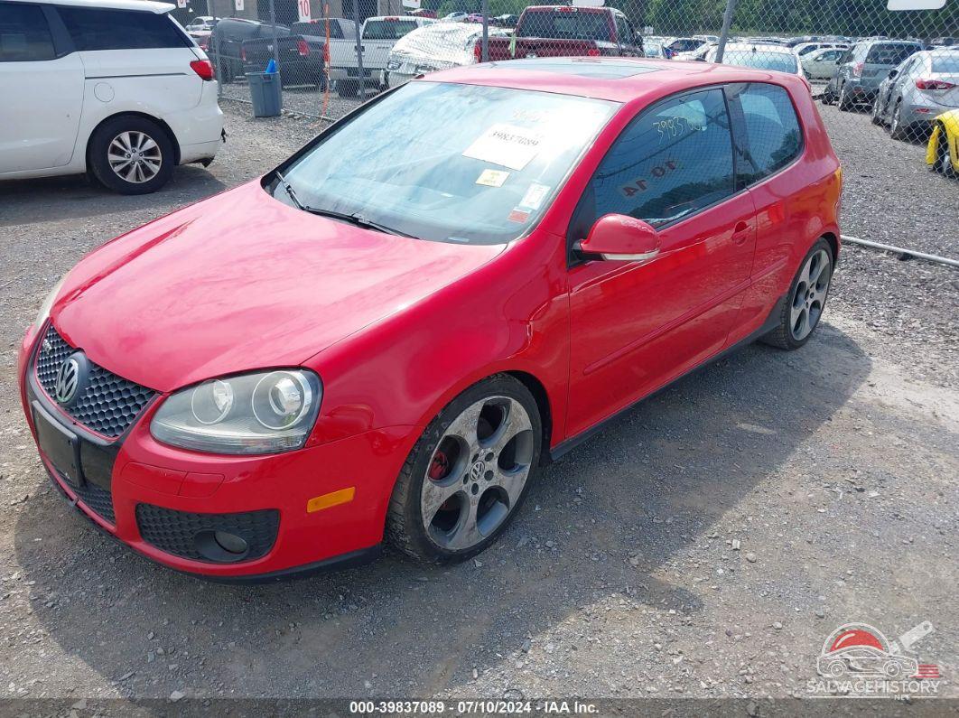 WVWFV71K96W072440 2006 VOLKSWAGEN GTI photo no. 2