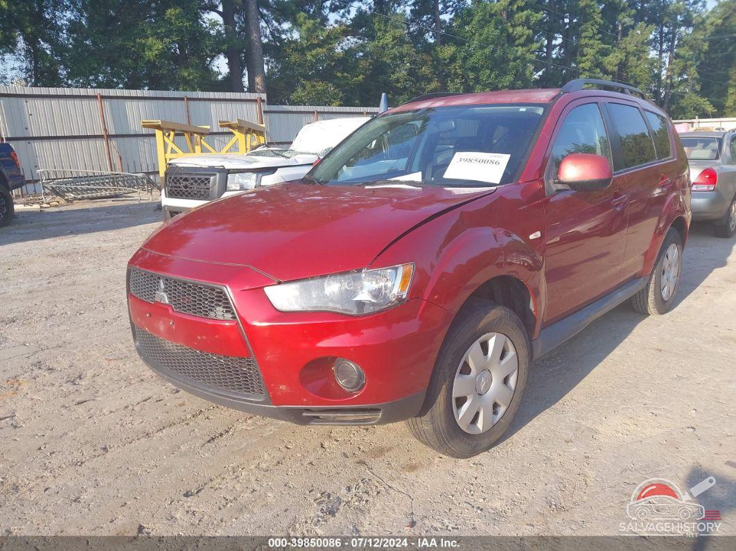 JA4AS2AW8BU022069 2011 MITSUBISHI OUTLANDER photo no. 2