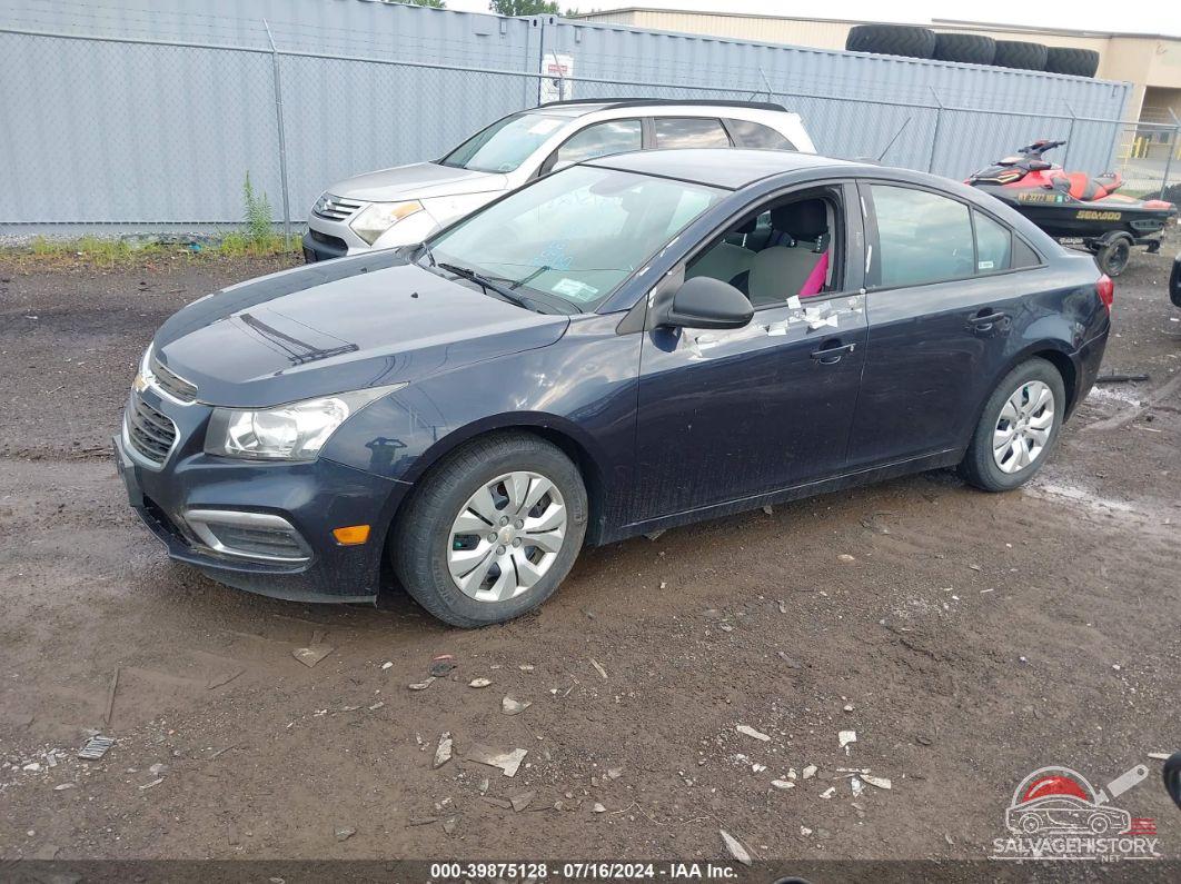 1G1PA5SG1F7182433 2015 CHEVROLET CRUZE photo no. 2