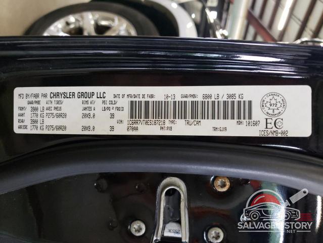 1C6RR7VT0ES187218 2014 RAM 1500 photo no. 12