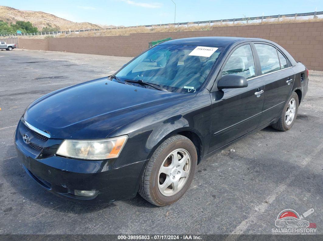 5NPEU46C86H167821 2006 HYUNDAI SONATA photo no. 2