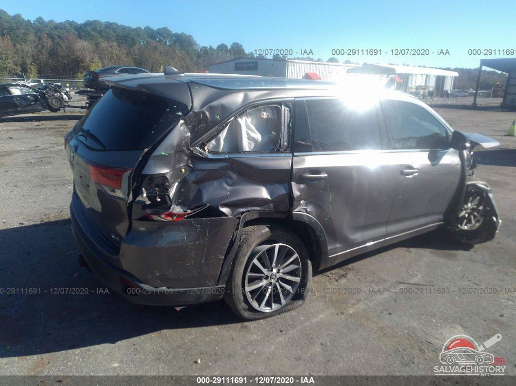 5TDKZRFH3HS520430 2017 TOYOTA HIGHLANDER photo no. 4