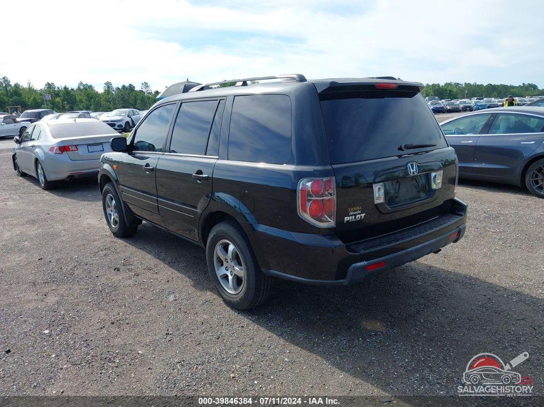 5FNYF28467B026912 2007 HONDA PILOT photo no. 3