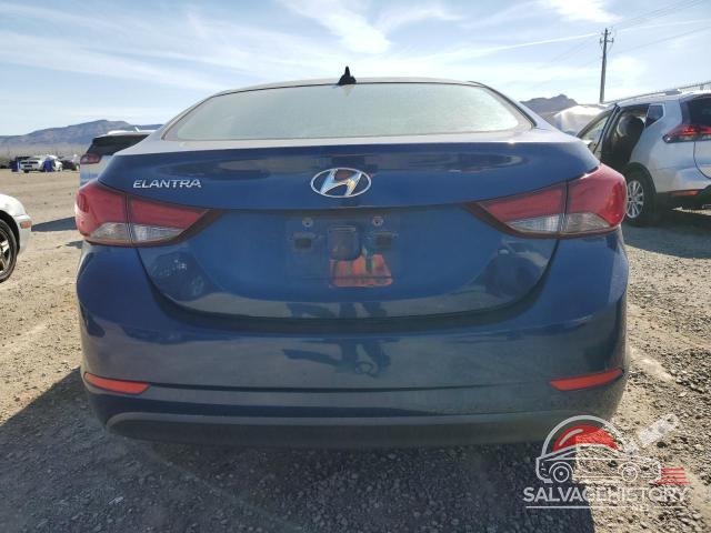 5NPDH4AE3GH700667 2016 HYUNDAI ELANTRA photo no. 6
