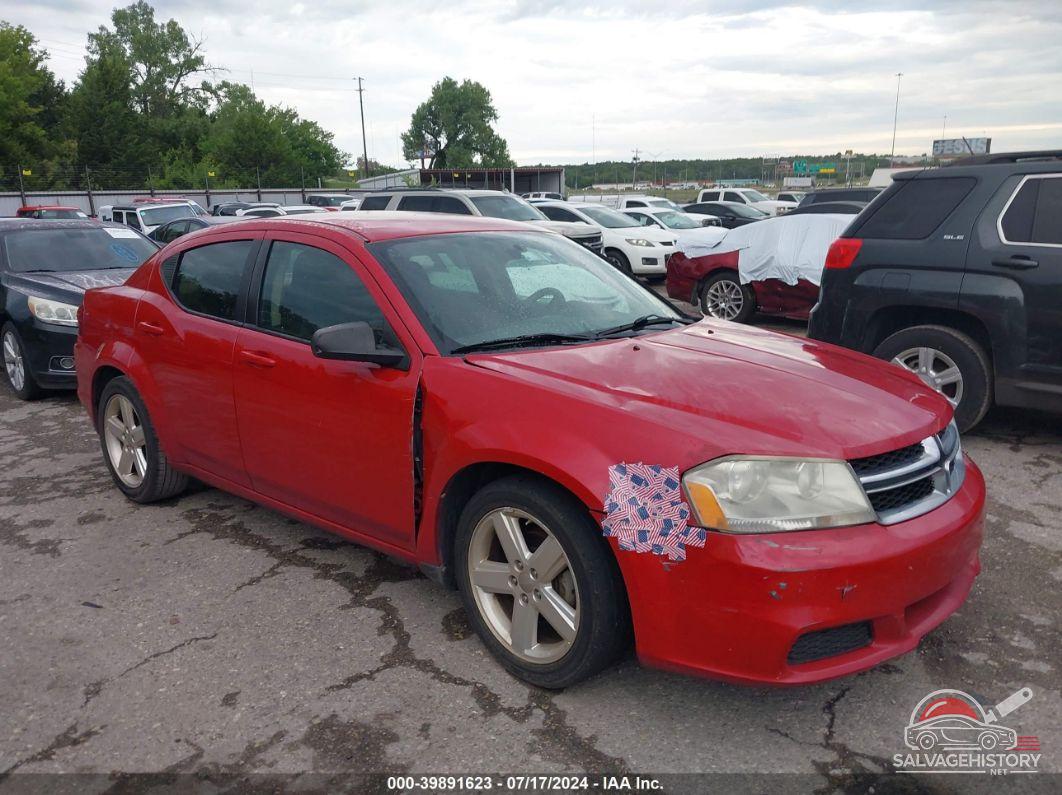 1C3CDZAB6DN535708 2013 DODGE AVENGER photo no. 19