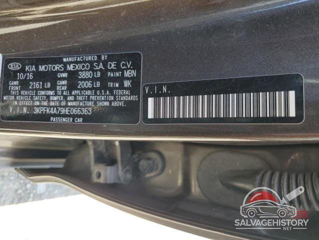3KPFK4A79HE066363 2017 KIA FORTE photo no. 12