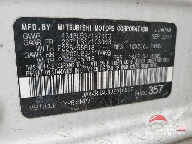JA4AR3AU0JZ010807 2018 MITSUBISHI OUTLANDER photo no. 12