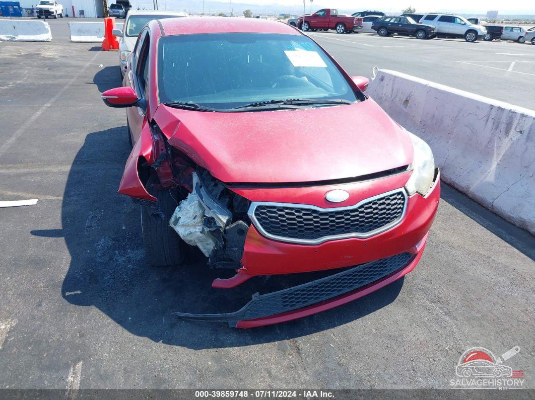 KNAFX4A62E5097886 2014 KIA FORTE photo no. 6