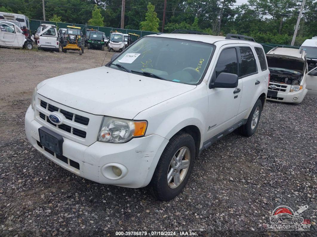 1FMCU5K38CKB21708 2012 FORD ESCAPE HYBRID photo no. 2