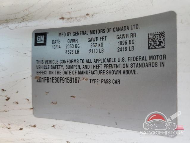 2G1FB1E30F9159167 2015 CHEVROLET CAMARO photo no. 12
