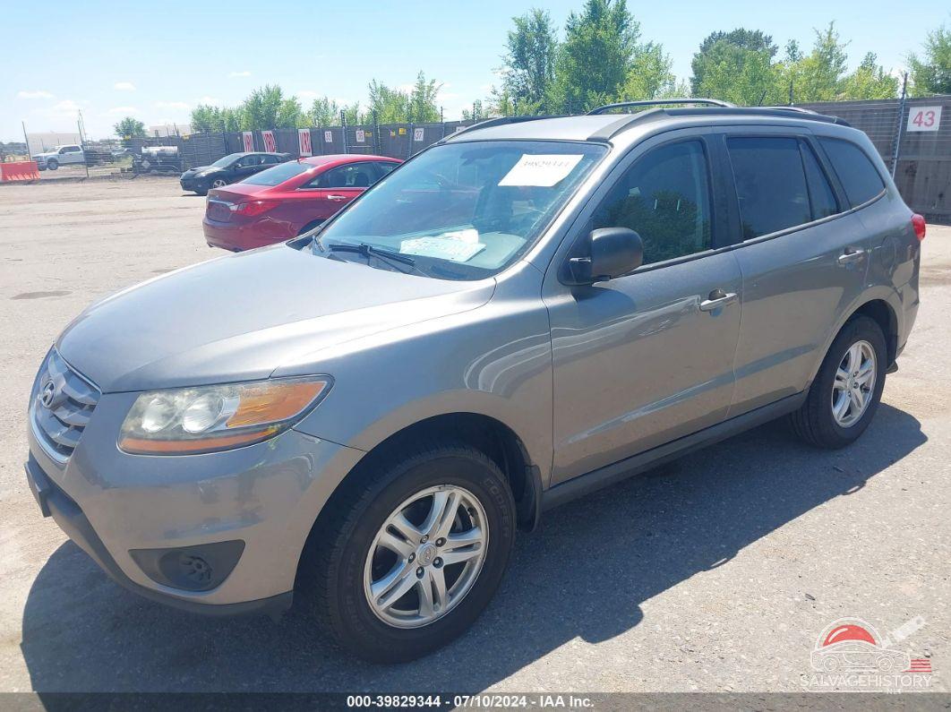 5XYZGDABXBG031148 2011 HYUNDAI SANTA FE photo no. 2