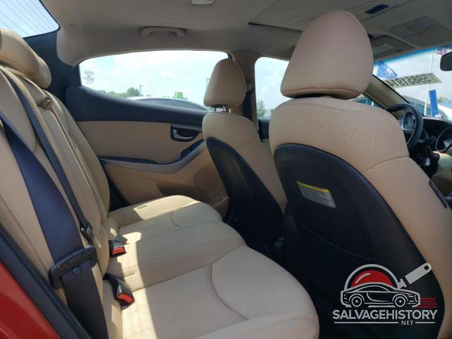 KMHDH4AE2CU202455 2012 HYUNDAI ELANTRA photo no. 10