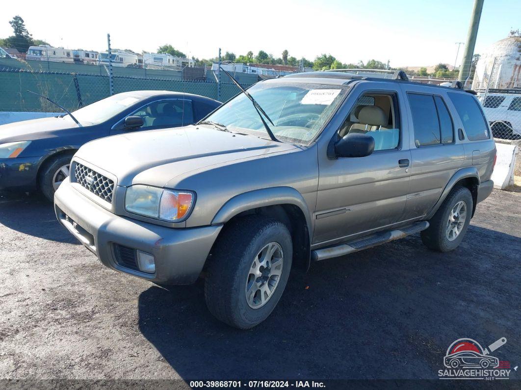 JN8DR09Y01W574083 2001 NISSAN PATHFINDER photo no. 2