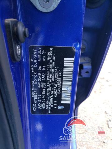 KMHCT5AE0CU038932 2012 HYUNDAI ACCENT photo no. 12