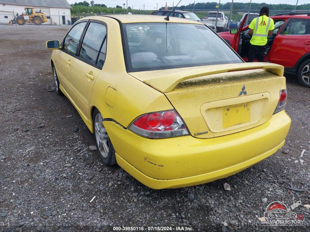 JA3AJ66F74U050763 2004 MITSUBISHI LANCER photo no. 6