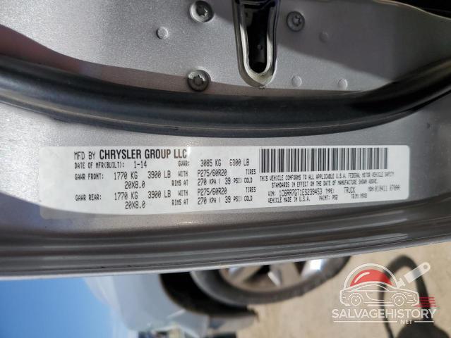 1C6RR7GT1ES239453 2014 RAM 1500 photo no. 12